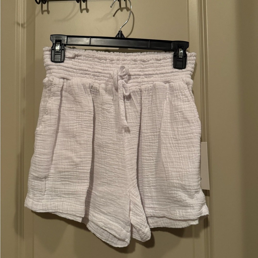 Joie Womens White Gauze Shorts Size Small NWT